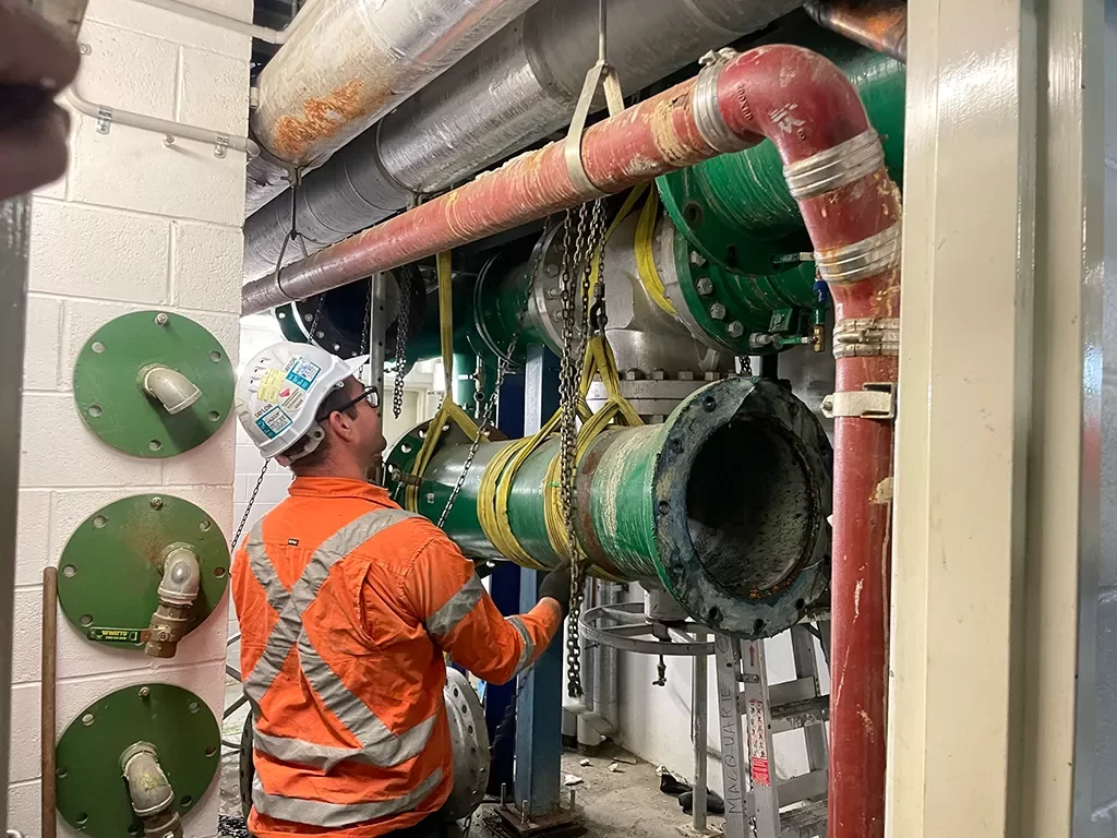 1 Martin Place - Mechanical Pipework